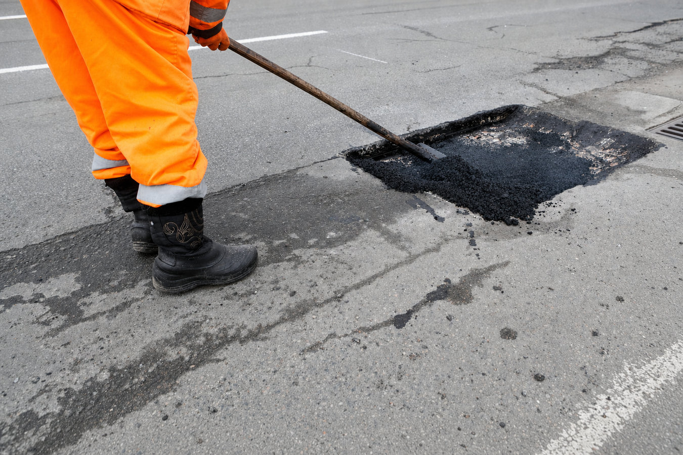 Pothole repair in San Mateo, CA